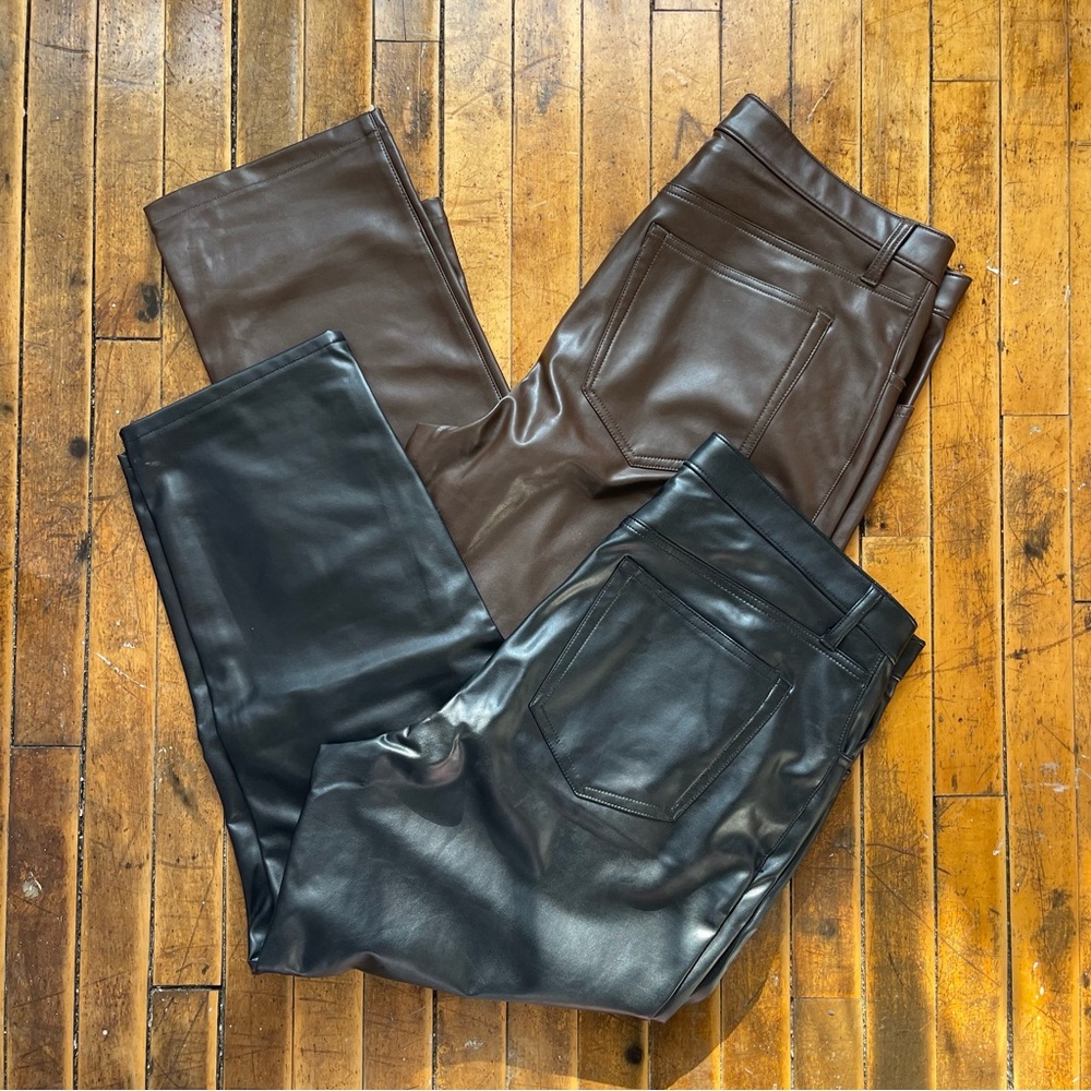 BUNDLE abercrombie vegan leather pants